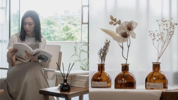 人气文创品牌“读历书店”将疗愈文字转化为香气，推出《C365香氛选集》2款限量扩香