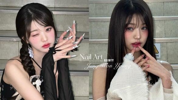 张员瑛同款“千金风美甲”推荐：芭比粉渐变款性感又可爱，这款超显手指修长！