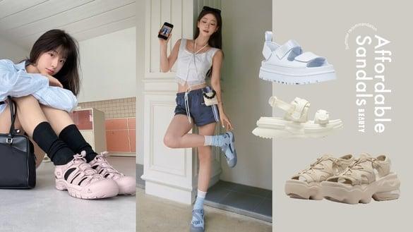 2024夏日“平价凉鞋”推荐：NewJeans同款UGG、Fila超百搭，防滑防脚臭，雨天也能穿！