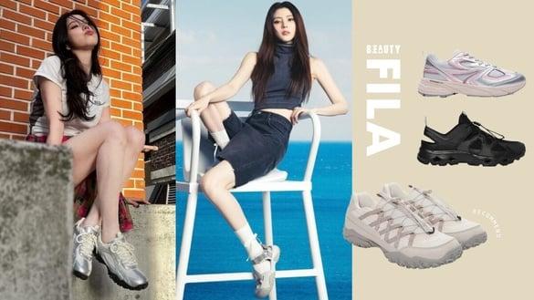 FILA在韩国又火了！韩妞最爱FILA鞋款推荐：韩韶禧着用凉鞋、芭蕾风运动鞋都好烧！
