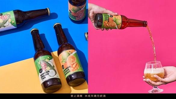 凯撒饭店 X 啤酒头酿造联名推出冬瓜茶、芭芒柳啤酒！入住加码免费送早餐、干拌面
