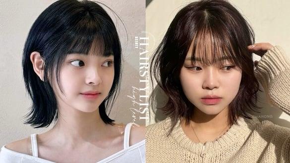 8款2024高层次短发、中短发推荐！空气烫、圆弧剪显嫩显瘦，挂耳短发让脸型变立体