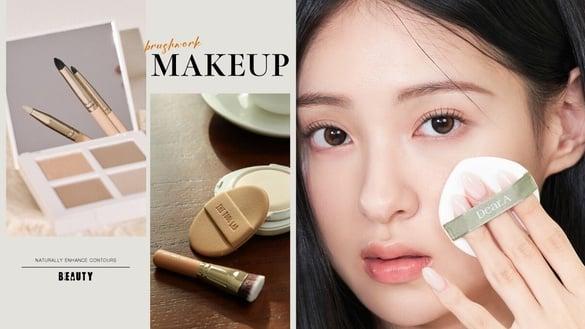 肉饼脸、扁平五官变精致小脸！轮廓感高光修容步骤教学，脸型紧实立体、澎润饱满更减龄