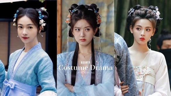 《墨雨云间》婢女不输吴谨言！古装剧9个甜萌双髻造型，赵丽颖救起丑造型，杨超越超仙