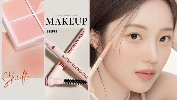 宽脸无痛缩窄！减少面部留白技巧，延伸眉尾眼线是重点，脸型变窄变立体、更饱满精致