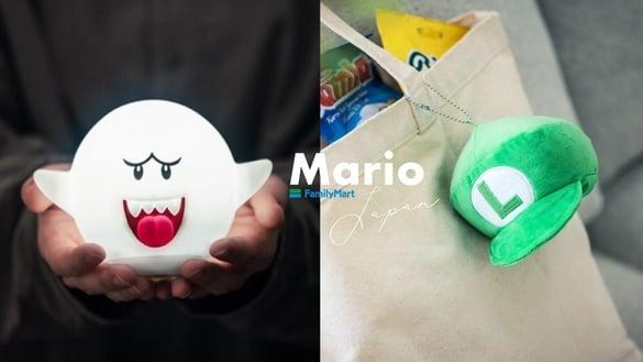 玛利欧在全家！日本全家开卖“玛利欧周边”，路易吉帽子是零钱包！还有害羞精灵小灯