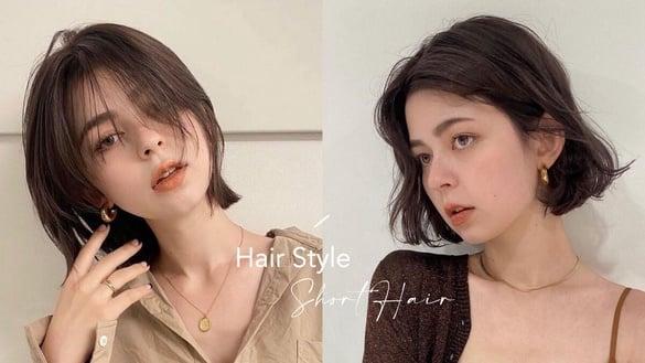 2024超火日系短发8款推荐！破碎短发、结构短发显瘦不挑人，这款短发少年感满满太显嫩