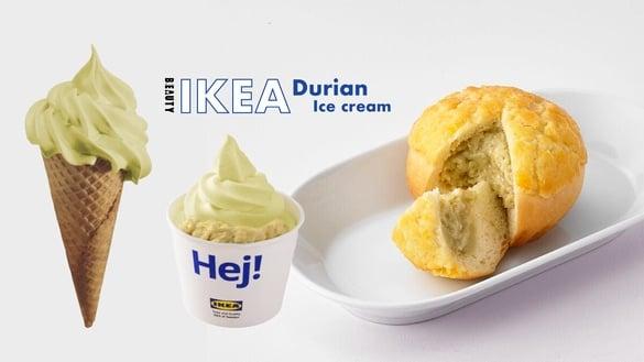 你敢吃吗？IKEA“榴梿风味霜淇淋”夏日限定登场，加码榴梿披萨、榴梿菠萝包这天开卖！