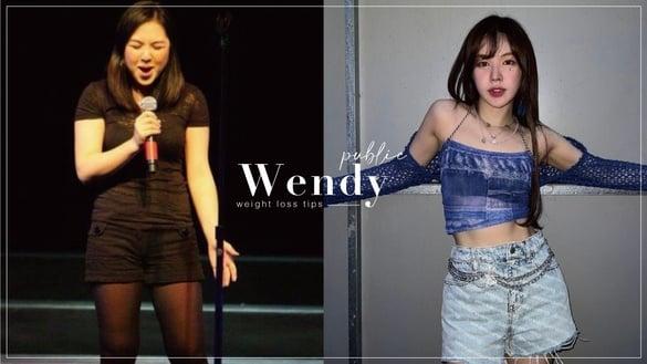 Wendy新歌MV“六块腹肌”身材太疯狂！出道前狠甩逾20公斤，减肥秘诀四招公开！