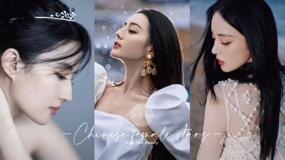 侧脸美才是真美！6位“侧颜杀”电视剧女星，刘亦菲侧颜堪称完美，迪丽热巴宛如雕刻作品