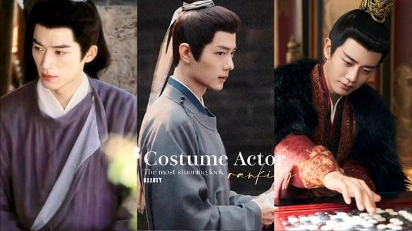 网评待播古装剧“最惊艳古装男神造型”TOP10!《墨雨云间》王星越新剧冲第二，冠军是他
