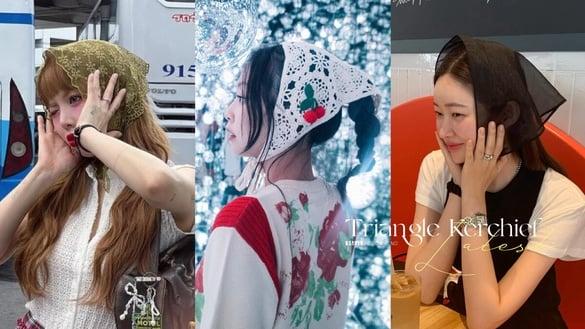 (G)I-DLE、Jennie都跟上这股“头巾潮流”！怎么搭才不会沦为村姑，8大穿搭技巧先笔记