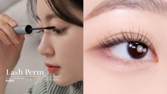 睫毛这样烫更不塌！韩国化妆师自制“烫睫毛器”技巧，娃娃感睫毛不晕不垂、卷翘整天