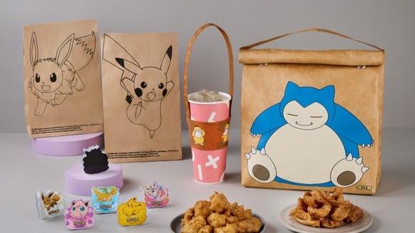 是宝可梦！继光香香鸡联名宝可梦“宝可梦套餐”，加价购必买可达鸭提袋、卡比兽保温袋