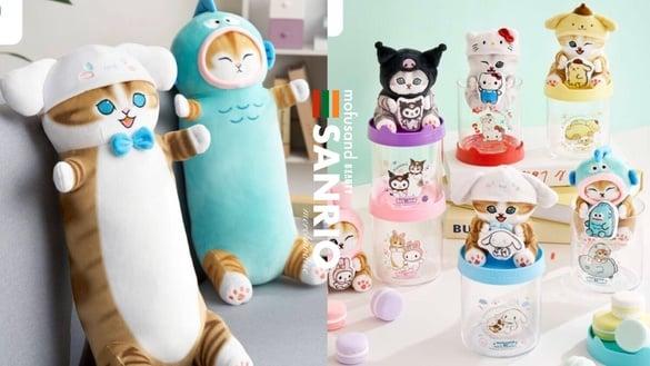 7-11“猫福珊迪 X 三丽鸥”周边登场！6款人气角色罐罐猫公仔超欠收，同场加映软萌抱枕