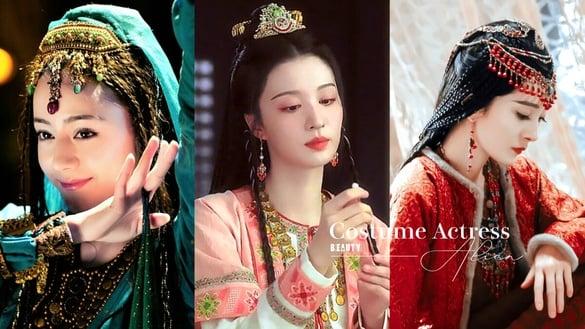 《柳舟记》王楚然化身异域美女！古装剧10位异域古装美人，赵露思惊艳，第10位美出天际