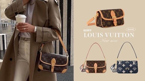 LV经典“Diane法棍包”推新尺寸！迷你版直接省两万，专家一致公认“这尺寸”最保值！