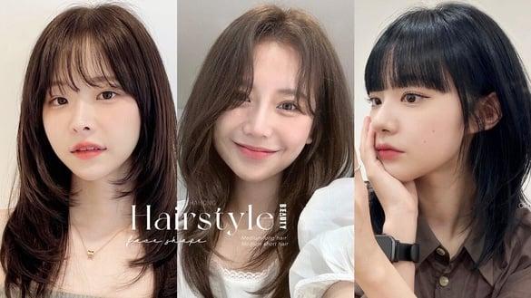 我适合哪种长度的层次剪？不同脸型适合层次，中长发、中短发修饰脸型，这款显瘦显嫩