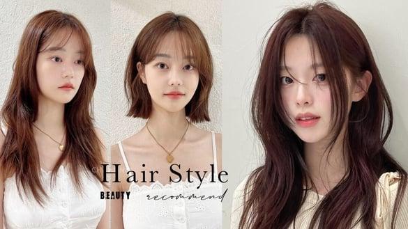 不同脸型适合浏海推荐！方圆脸、高颧骨剪对浏海堪比整形，这款是问题脸型本命浏海