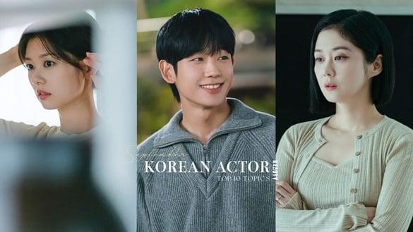 9月韩剧演员话题度TOP10：《妈朋儿》丁海寅、庭沼玟稳坐冠亚，张娜拉演技好评引热议！