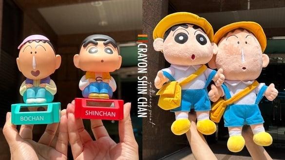 7-11“蜡笔小新与鼻涕星人阿呆”集点！蜡笔小新＆阿呆巨大娃娃、阿呆挂钟等40款一次看