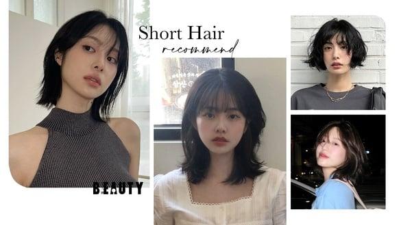2024韩国秋季短发范本！林珍娜、恩雅短发减龄又显嫩，这款短发太出圈、韩女指名剪成她