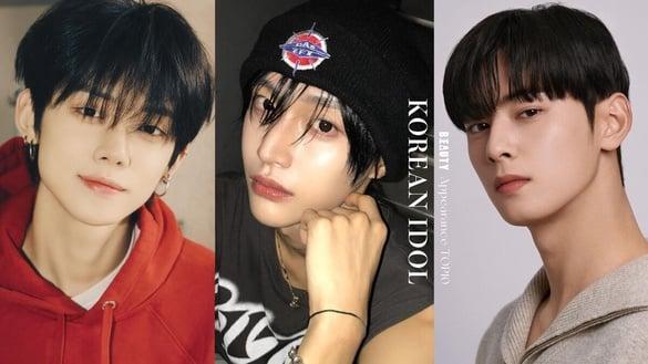 2024韩网票选男偶像颜值TOP10！车银优仅第二？RIIZE、TXT两位成员上榜！