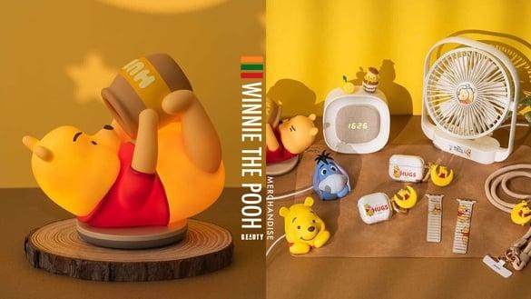 7-11“小熊维尼3C周边”登场！维尼造型灯、屹耳磁吸充电盘必收，再推皮克斯马卡龙玩偶