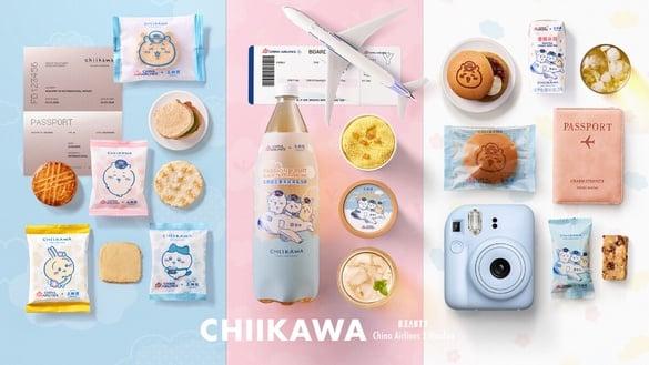 可爱爆击！“吉伊卡哇Ｘ五桐号”在华航登场，抹茶达克瓦兹、百香果绿茶冻冰淇淋超欠吃