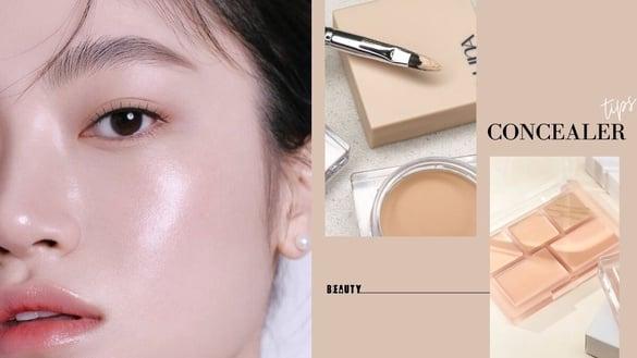 黑眼圈、泪沟遮瑕技巧！一次看懂：遮瑕顺序、颜色挑选、定妆技巧，整天持久不卡粉！