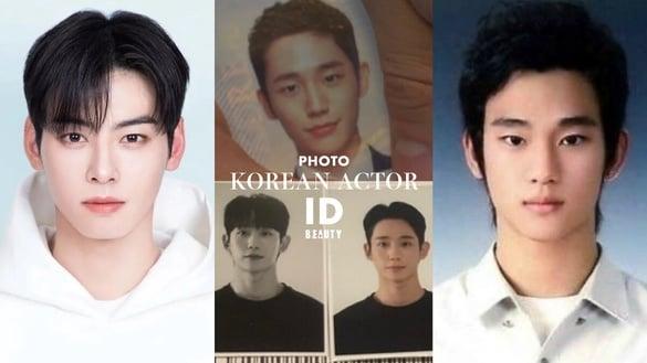 《妈妈朋友的儿子》丁海寅证件照帅到变周边！韩剧男神证件照，金秀贤、车银优都帅翻啦