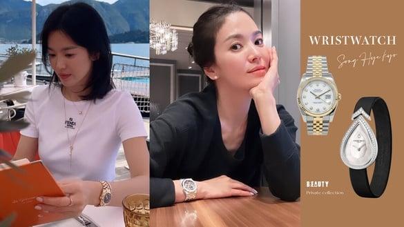 宋慧乔来台偷晒百万AP名表！私下“腕表收藏”全是狠货，Rolex劳力士出镜率超高！