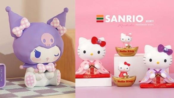 7-11“三丽鸥手做系列”可爱登场！吊饰、迷你包都有，再推KITTY聚宝盆、酷洛米存钱筒