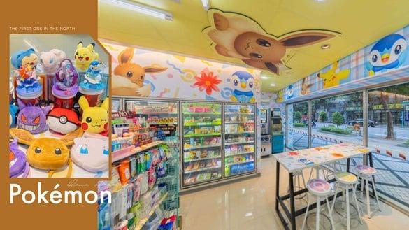 7-11北部首间“宝可梦主题店”登场！皮卡丘、伊布、波加曼都现身，再推宝可梦全新周边
