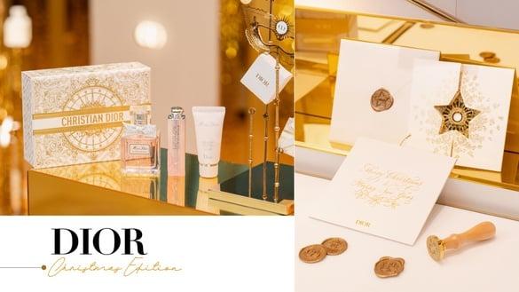 颜控绝对满意!2024迪奥金灿凡尔赛圣诞活动,独家推出DIOR客制卡片&自选吊饰送礼首选