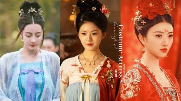 网评古装剧“天选唐朝古装美人”TOP9！《珠帘玉幕》赵露思第七，热巴第五，冠军确实美