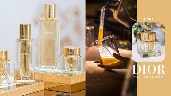 全新《迪奥生命之源系列》从法国皇室酒庄珍酿,找到青春因子SOD,启动滴金还龄技术!