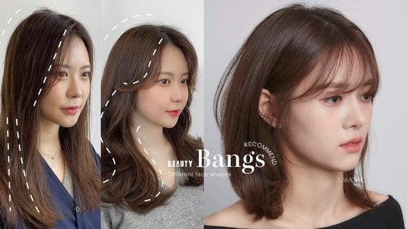 我适合哪种浏海？不同脸型浏海分析，浏海分线马上显脸小、齐浏海不是每个人都适合
