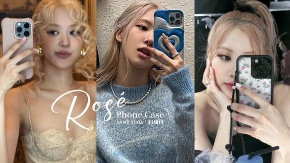 BLACKPINK Rosé“同款手机壳”一次看：CASETiFY爱到包色，防摔不怕变黄首选这品牌！
