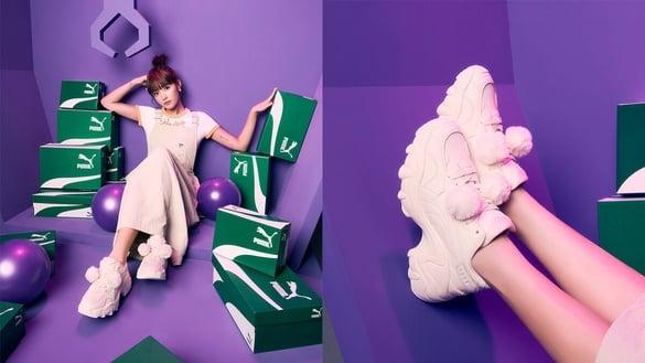 王净的圣诞穿搭 Tips!冬季限定 PUMA“毛绒绒外套+球鞋”点缀满满冬日氛围