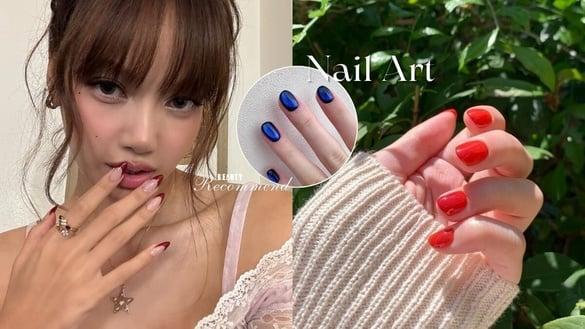 2025“显白美甲”款式范本合集！黄皮肤首选这色、酒红色法式连Lisa、Jennie都在做！