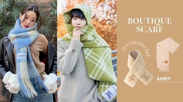 十款值得投资“精品围巾”推荐：Acne Studios经典格纹、圆佑同款BURBERRY连帽围巾必抢