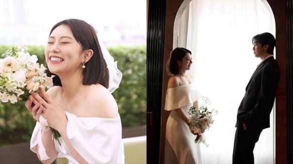 焦凡凡、娄峻硕结婚了！超唯美婚纱照曝光，甜喊“合作愉快！娄先生、娄太太”