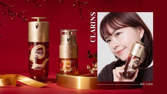 2025美肌大发！克兰诗限定版黄金双萃家族美翻，7天紧澎嫩亮邀你体验超派“焕亮轻SPA”