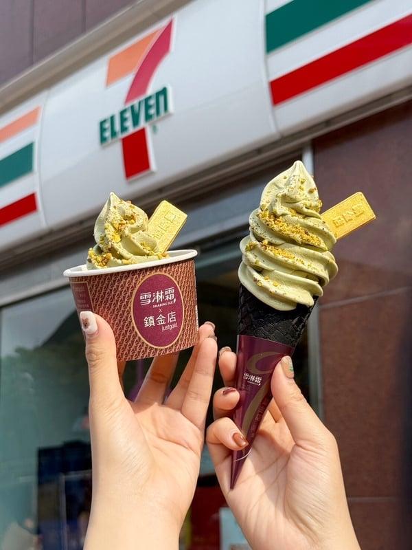 7-11“碳烤开心果”霜淇淋浓郁坚果香超赞，网友推“这样”吃！还有哈密瓜思乐冰2杯1元 最新 图1张