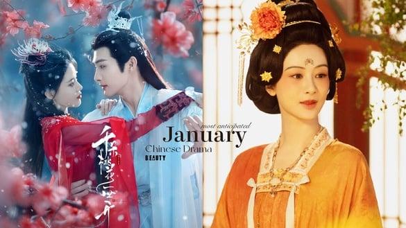 网评最期待的1月电视剧Top10！白鹿《白月梵星》第八，《千朵桃花一世开》第四，冠军是它