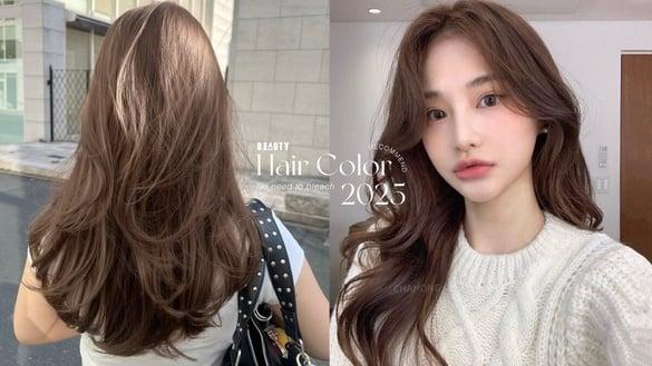 2025“不用漂”显白发色推荐15款！榛果摩卡棕、树莓粉棕显白又高级，这发色能撑超久！
