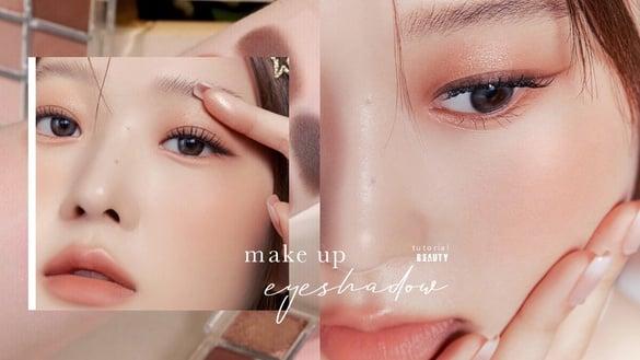 新手必学不失败眼影画法！眼影“画成圆形”是重点，眼影晕染更干净、眼妆不显脏