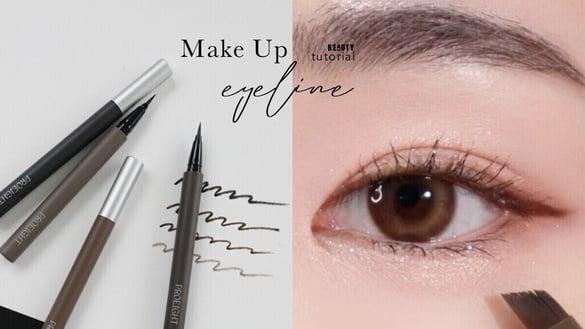 韩系拉长眼线画法!重点在“只画眼尾”延伸眼线,放大眼型更自然、眼线清透不突兀