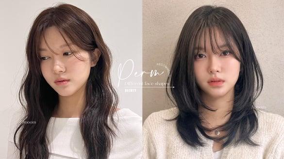 我适合烫卷吗？不同脸型适合烫发卷度，高颧骨、长脸烫发更减龄，圆脸显瘦烫发是这款